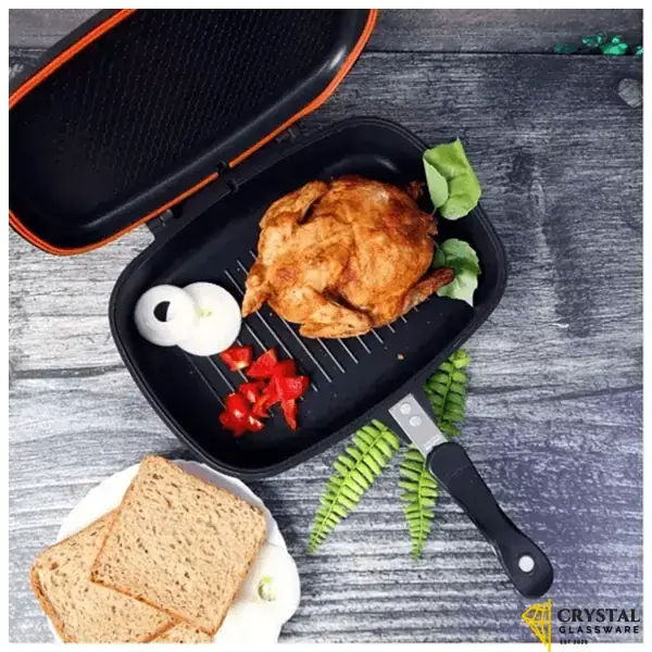  Sonex Double Sided Grill Pan 36cm(Black)